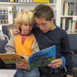 Sharing a Jewish children's story book