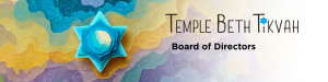 Temple Beth Tikvah Board of Directors for 2025-2026
